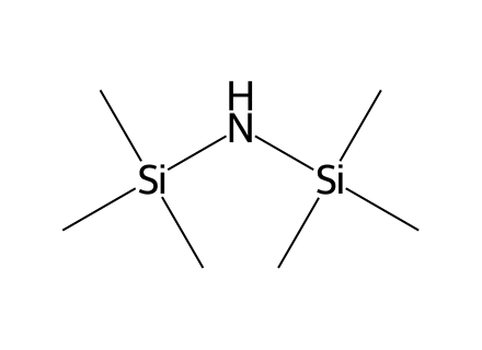 Hexamethyldisilazane molecular structure