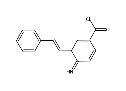 Iminostilbene-5-Carbonyl Chloride molecular structure