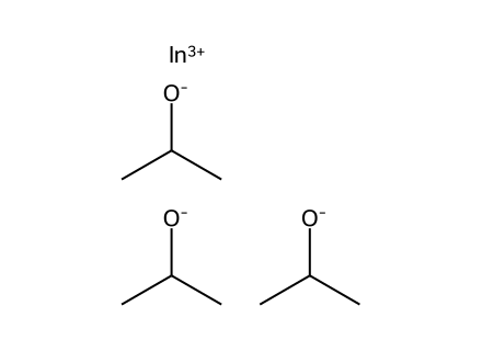Indium(Iii) ISOpropoxide, 99.9 structural formula