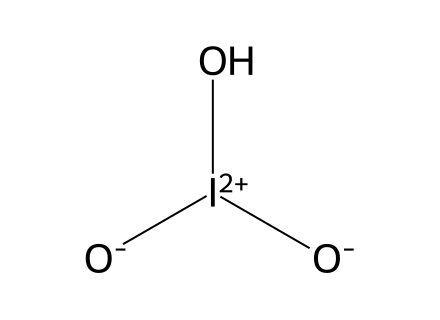 Iodic Acid molecular structure