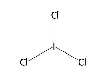 Iodine Trichloride molecular structure