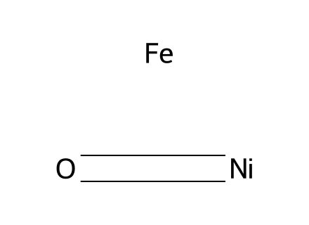 Iron Nickel Oxide, Nanopowder molecular structure
