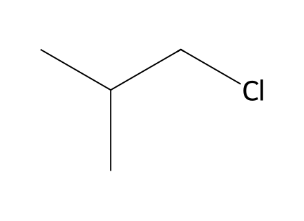 Isobutyl Chloride molecular structure