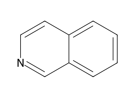 ISOquinoline, Tech., 90-92% molecular structure