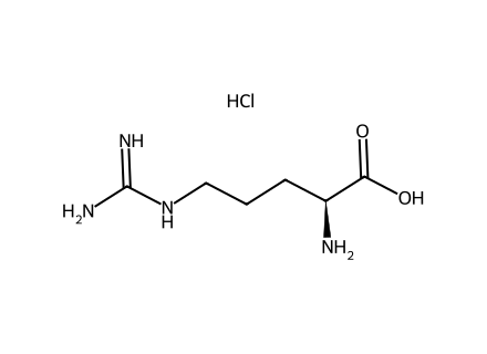 L(+)-Arginine hydrochloride, 98+% molecular structure