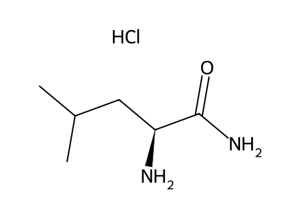 L-Leucinamide Hydrochloride molecular structure