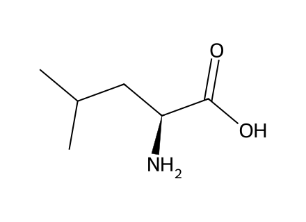 L-Leucine, 98.5+% molecular structure