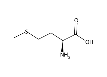 L-Methionine molecular structure