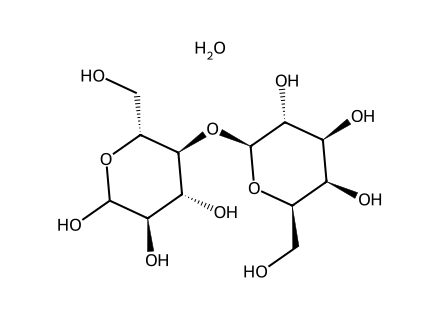 Lactose Monohydrate molecular structure