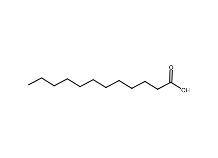 Lauric Acid molecular structure