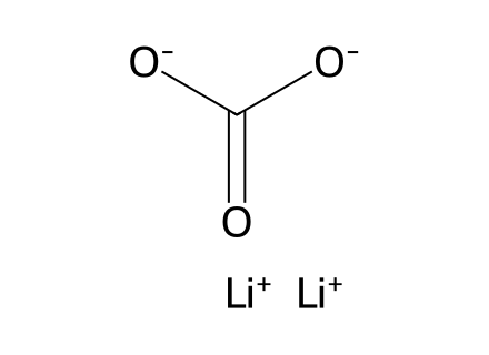 Lithium Carbonate Technical Grade molecular structure