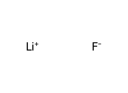 Lithium Fluoride molecular structure