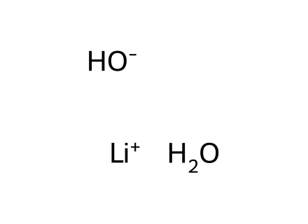 Lithium Hydroxide Monohydrate molecular structure