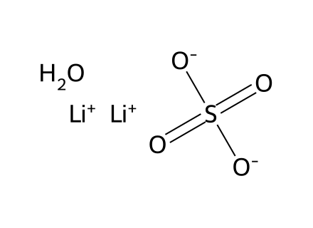 Lithium Sulfate Monohydrate molecular structure