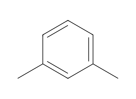 M-Xylene, Reagentplus molecular structure