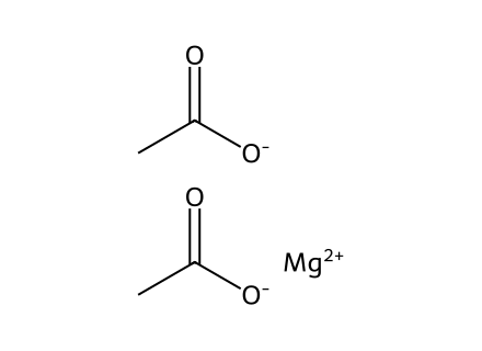 Magnesium Acetate molecular structure