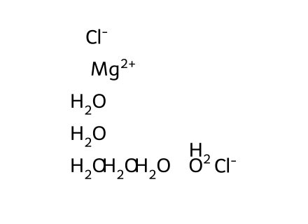 Magnesium Chloride Hexahydrate molecular structure