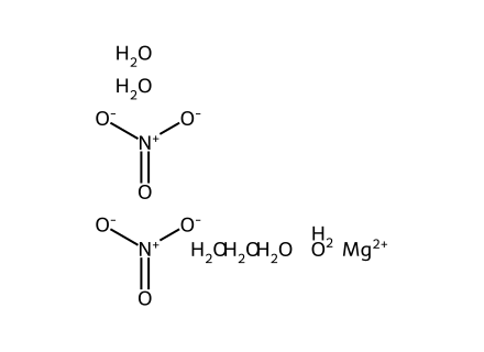 Magnesium Nitrate Hexahydrate molecular structure