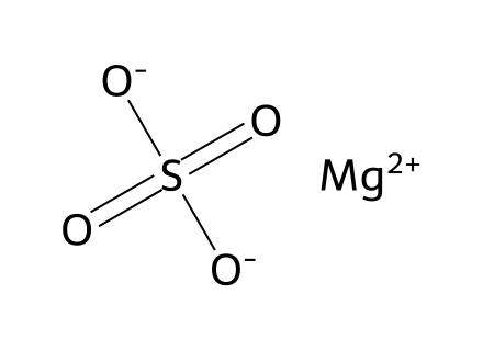 Magnesium sulfate, ACS, 98.0-102.0% molecular structure