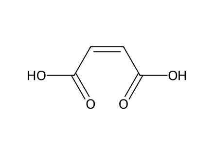 Maleic acid, 98+% molecular structure