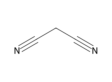 Malononitrile molecular structure