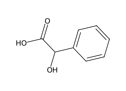 Mandelic Acid molecular structure