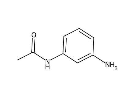 Meta-Aminoacetanilide molecular structure