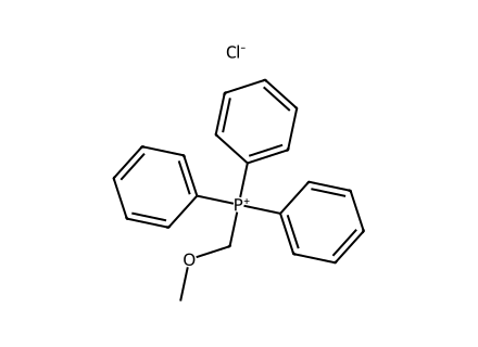 Methoxymethyl Triphenylphosphonium Chloride molecular structure