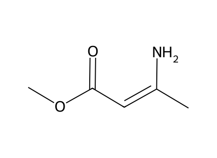 Methyl 3-Aminocrotonate molecular structure