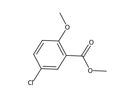 Methyl 5-Chloro-2-Methoxybenzoate molecular structure
