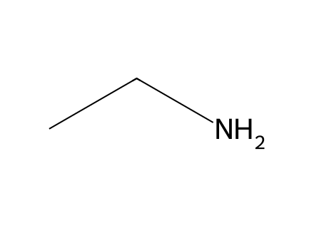 Monoethylamine molecular structure