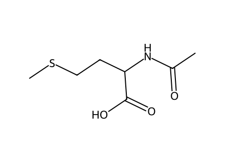 N-Acetyl-DL-methionine molecular structure