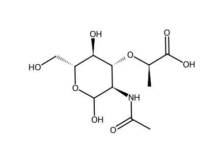 N-Acetylmuramic Acid molecular structure