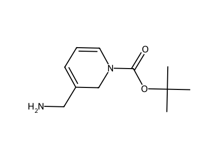 N-Boc-3-Aminomethylpyridine molecular structure