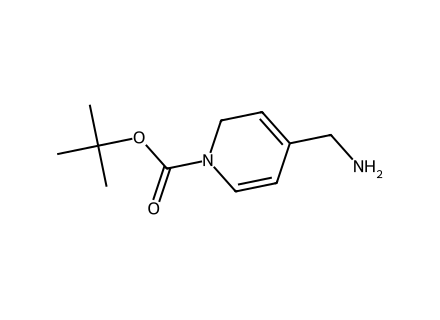 N-Boc-4-Aminomethylpyridine molecular structure