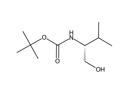 N-BOC-D-Valinol molecular structure