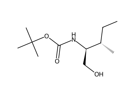 N-Boc-L-isoleucinol molecular structure