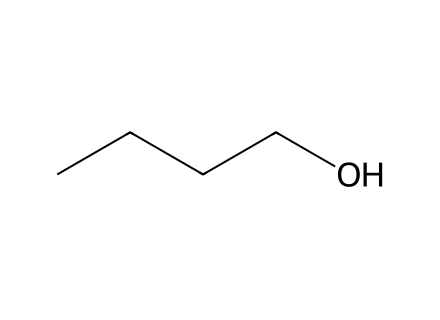 n-Butanol molecular structure