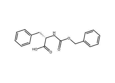 N-(Carbobenzyloxy)-L-Phenylalanine molecular structure