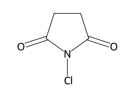 N-Chlorosuccinimide molecular structure