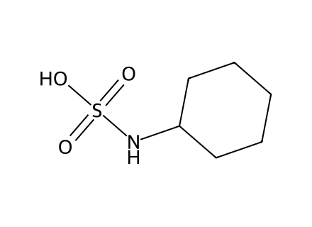 N-Cyclohexylsulfamic Acid molecular structure