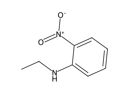 N-Ethyl-2-Nitroaniline molecular structure