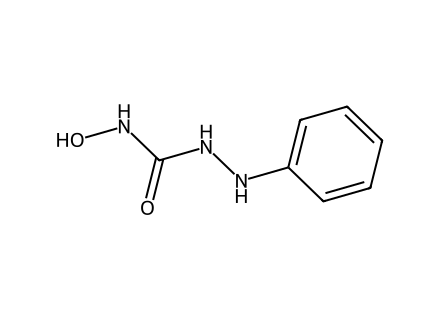 N-Hydroxy-2-phenyl-1-hydrazinecarboxamide molecular structure