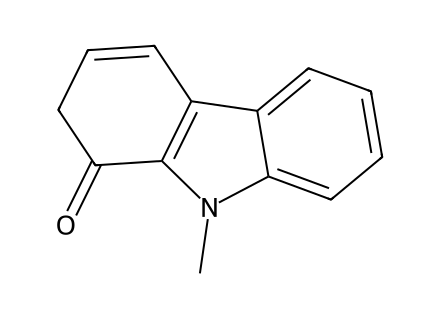 N-Methyl Carbazolone molecular structure