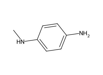 N-Methyl-p-Phenylenediamine molecular structure