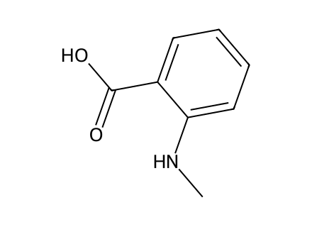 N-Methylanthranilic acid, 90+% molecular structure