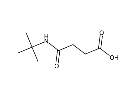 N-tert-Butyl-Succinamic Acid molecular structure
