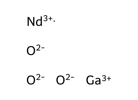 Neodymium gallium oxide molecular structure