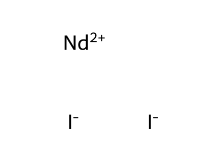 Neodymium(Ii) Iodide, Anhydrous, Powder molecular structure