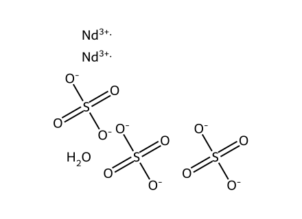 Neodymium(Iii) Sulfate Hydrate molecular structure